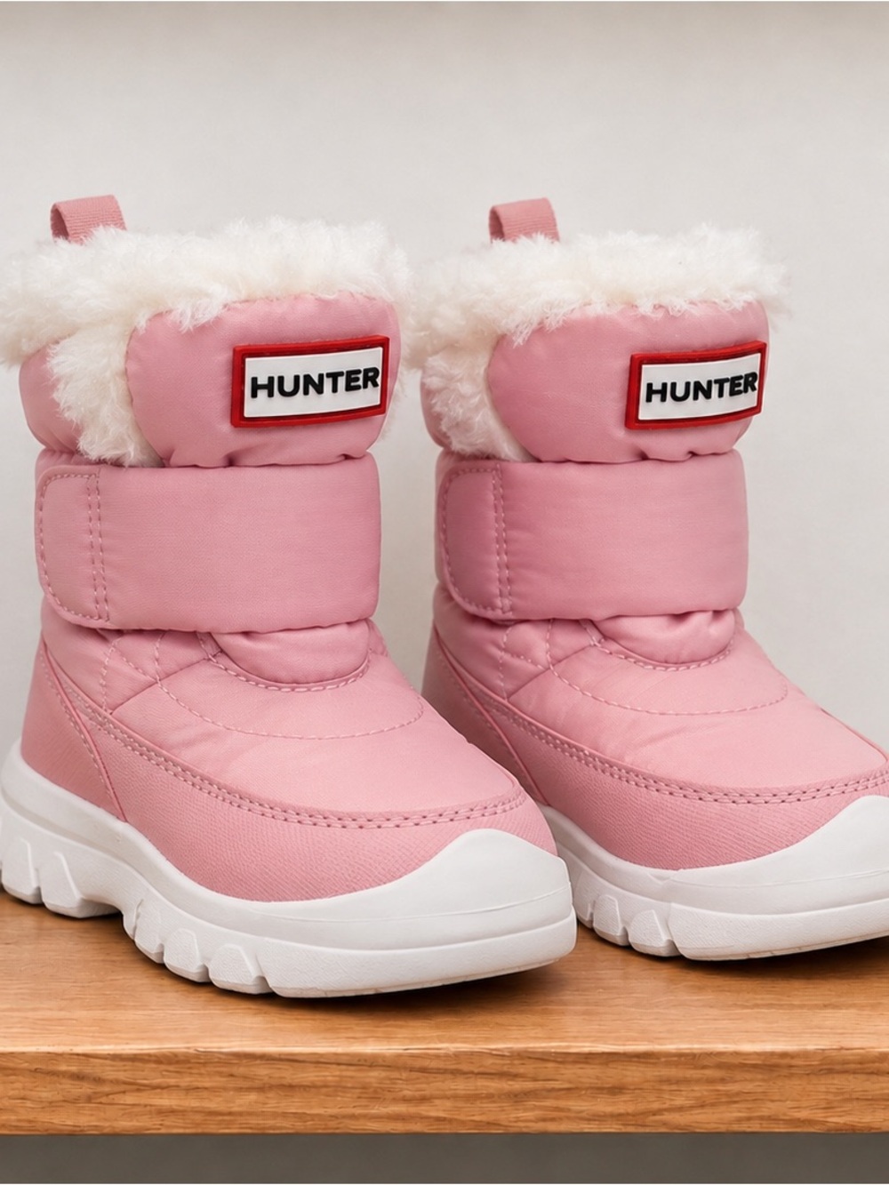 Kids Pink Winter Boots